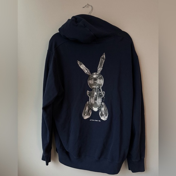 Uniqlo X Jeff Koons Navy Pullover Hoodie - Size XL - Picture 2 of 6